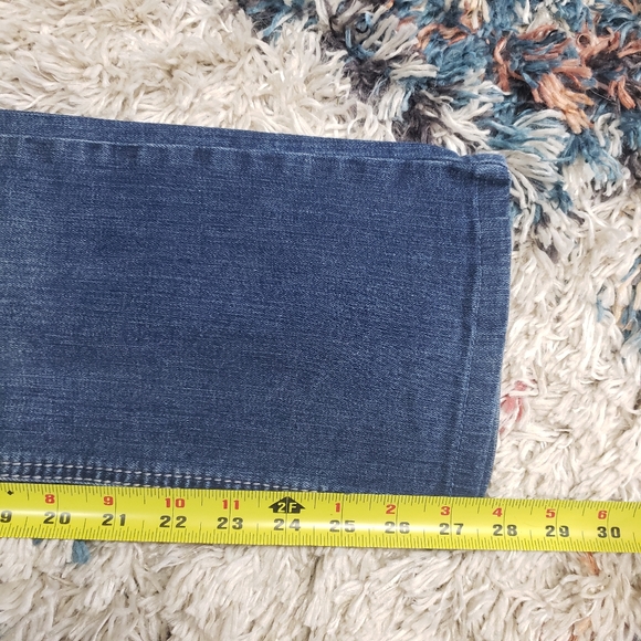 Silver Jeans Suki Slim Boot Bootcut Flare Mid Rise Western Stretchy Dark Short - Picture 9 of 13